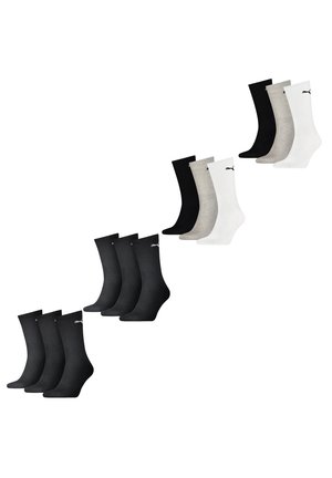 CREW 12 PACK - Sokken - paar black paar grey white black