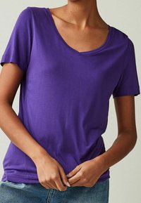 Next T-shirt basic - purple