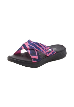 Mules - pink   schwarz