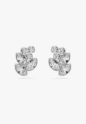 Swarovski, DIAPASON STUD EARRINGS, MIXED CUTS, WHITE, RHODIUM PLATED - Orecchini - white
