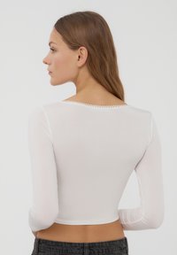 Terranova Maglietta a manica lunga - bianco lana