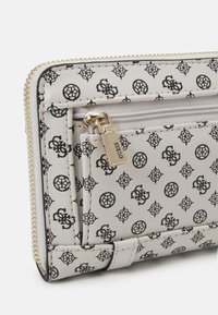 Guess EMILEE LARGE ZIP AROUND - Portafoglio - stone