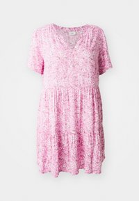 CARZALLY LIFE THEA DRESS - Denní šaty - fuchsia pink