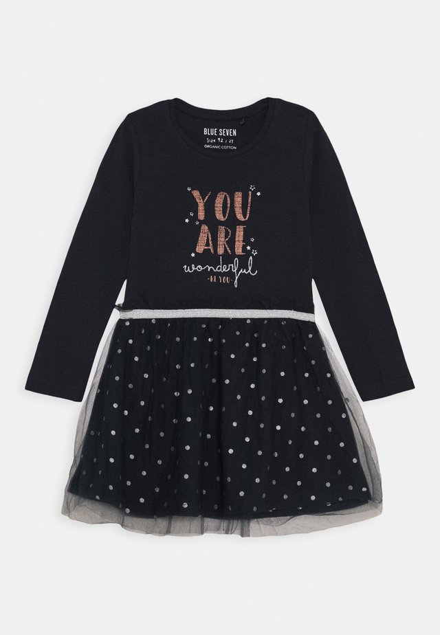 KIDS TULLE DRESS - Jerseyjurk - dunkelblau