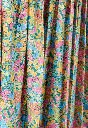 Damart Jupe trapèze - imp fleurettes