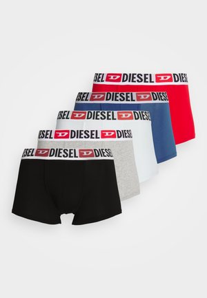 DAMIEN 5 PACK - Onderbroeken - blue/red/white/black/grey melange