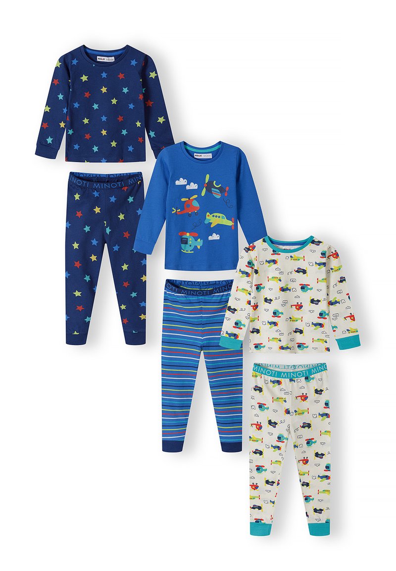 MINOTI SET - Nattøj sæt - dark blue/blå - Zalando.dk