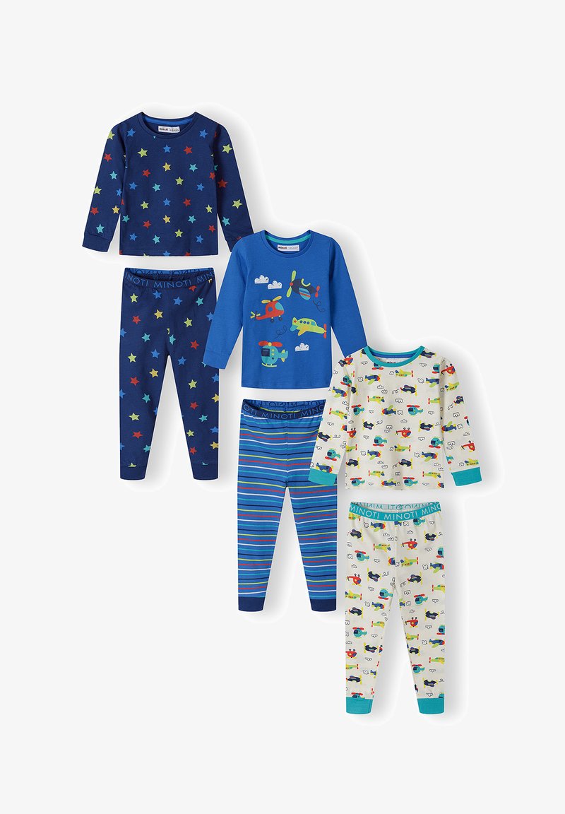 Minoti Set MINOTI SET - Nattøj sæt - dark blue/blå - Zalando.dk