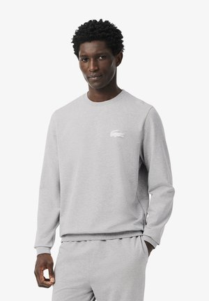 Lacoste Pyjamashirt - gris chine   blanc-mtg