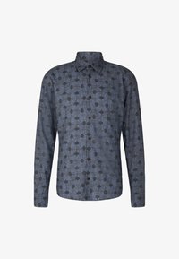 Geselecteerd, blau grau gemustert