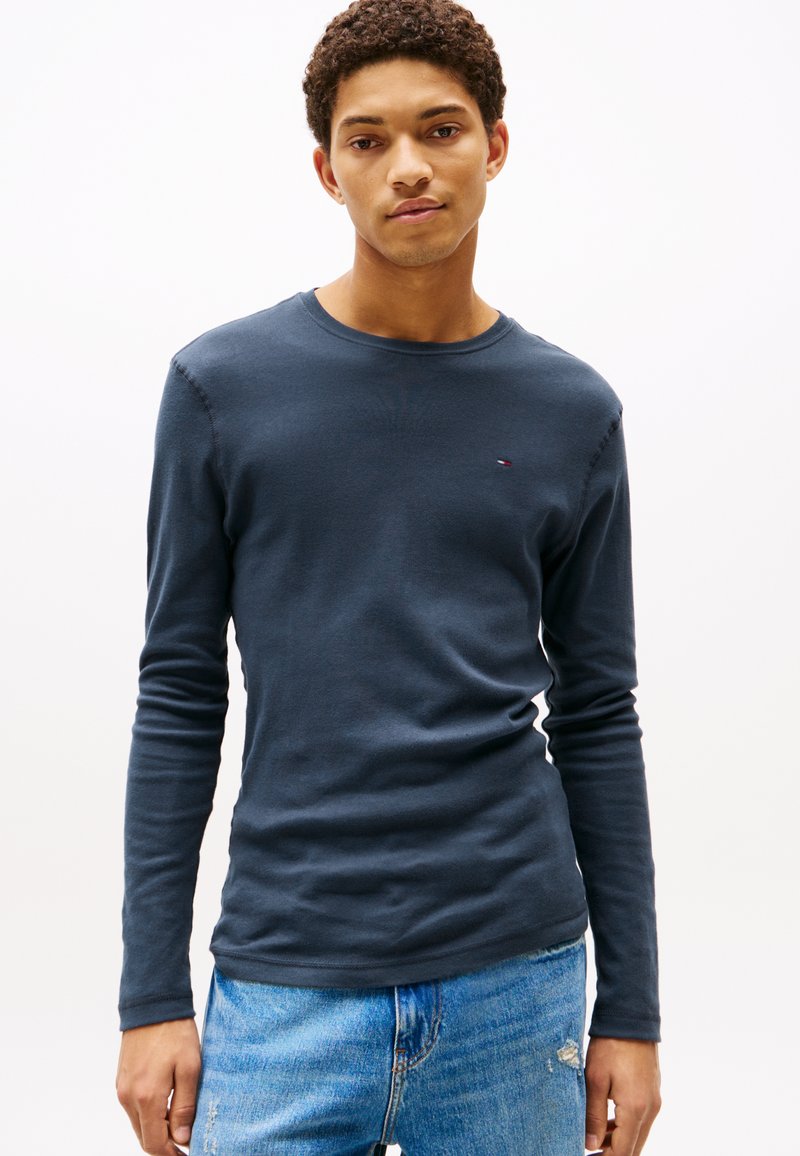 Tommy Jeans ORIGINAL - Langærmet T-shirt - black iris