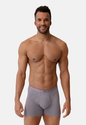 6 PACK ULTRASOFT WITH FLY - Boxer shorts - black\grey\navy blue