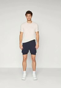 Salomon SENSE SHORTS  - 2-in-1 shorts - deep black