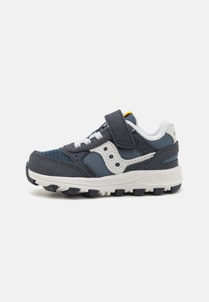 ECLIPSE JR UNISEX - Matalavartiset tennarit - navy/white