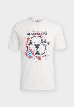 adidas Originals, FC BAYERN MUENCHEN SEASONAL GRAPHIC TEE - Fanartikel - core white