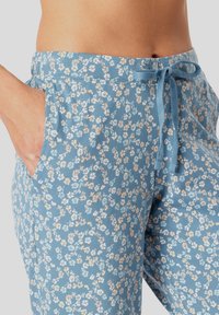 Schiesser MIX 3/4 LANG - Pyjamahousut/-shortsit - blaugrau