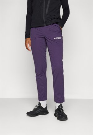 SOFT  - Lauko kelnės - aurora plum