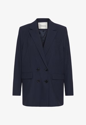 My Essential Wardrobe, MWLANA BOXY BLAZER - Kurzmantel - dark sapphire blue