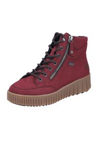 Rieker Bottines à lacets - rot