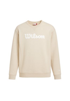 Wilson, Sweatshirt - sandfarbig
