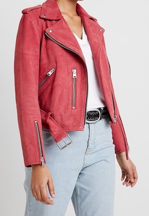 Chaqueta de cuero - pink
