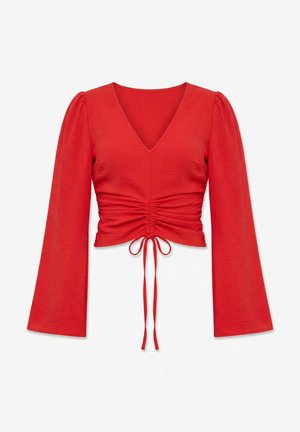 Vero Moda, TOP VMLISBETH TOP - Blouse - high risk red