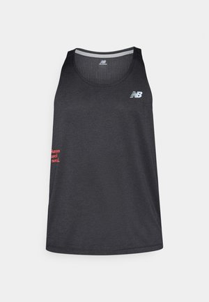 New Balance ATHLETICS GRAPHIC SINGLET - Débardeur - black