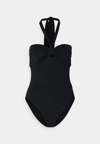 Seafolly COLLECTIVE SASH TIE ONE PIECE - Maudymosi kostiumėlis - black