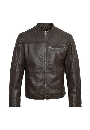 Lee Cooper Lederjacke - brown
