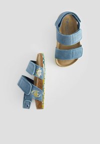 Next Lära-gå-skor - blue dino