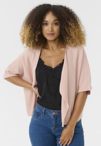 Cream BOLERO - Cardigan - sepia rose