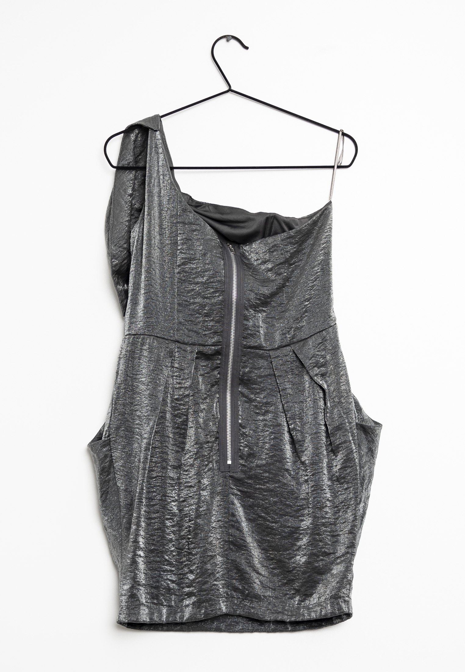 ax paris silver dress