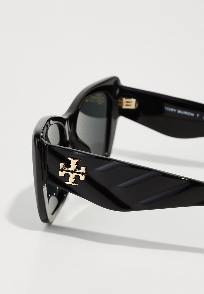 Tory Burch Black Sunglasses with Gold Logo Temples Tory Burch Women main image 3