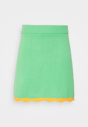 CATRIONA - Μίνι φούστα - grün
