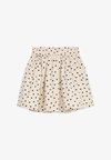 ARKET CORDUROY SKIRT - Minijupe - beige black
