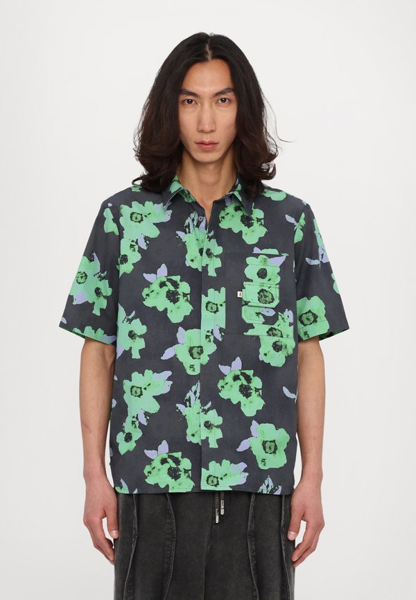 FLORAL ART PRINT SHIRT - Shirt
