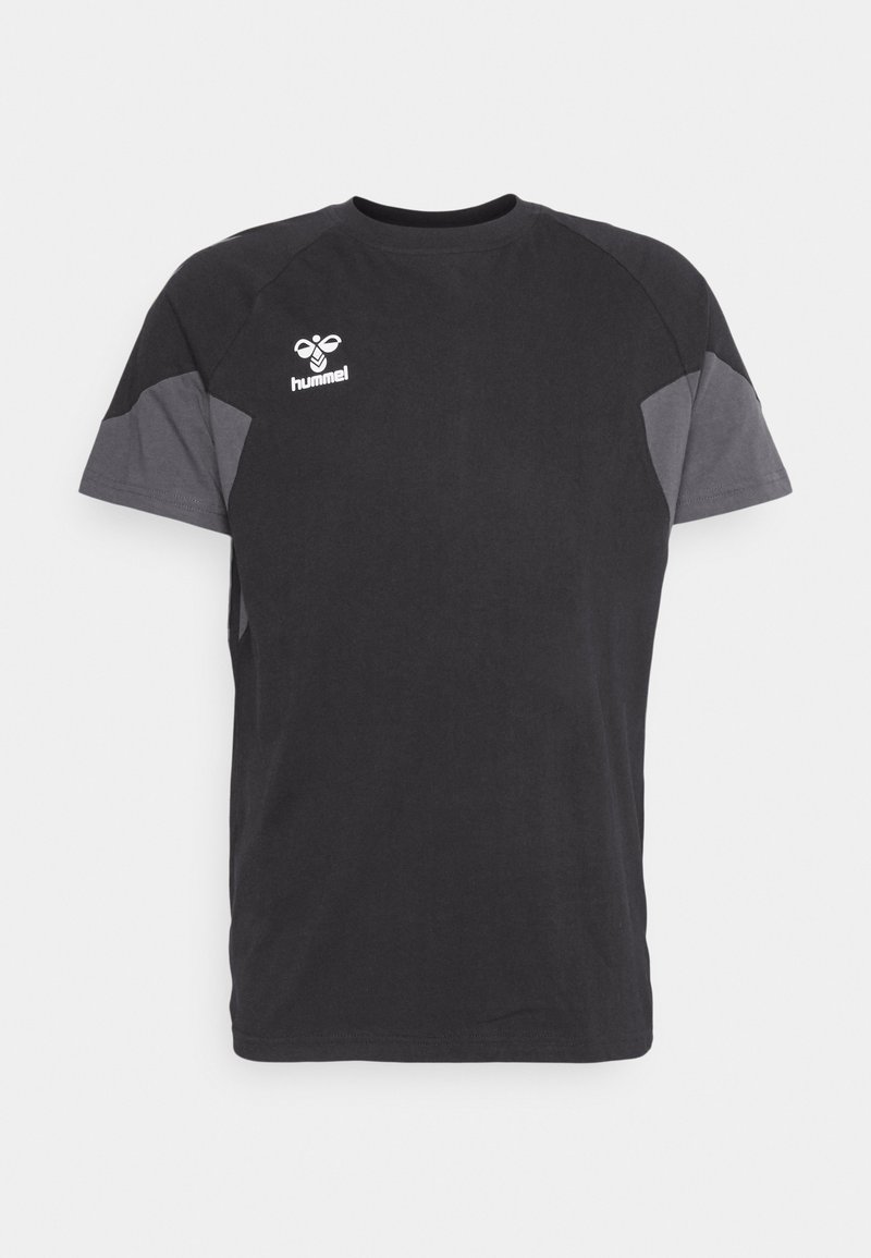 Hummel T-shirt basic zwart