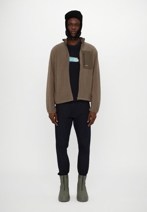 DOVRE JACKET UNISEX - Fleecejacke - taupe