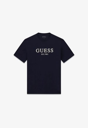 Guess, T-SHIRT - T-shirt print - smart blue