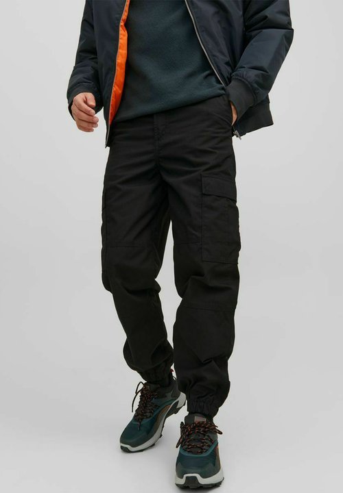JACK & JONES Pantalones Cargo Jpstace Jjdex Tapered AKM Noos Para Hombre, Asfalto, 33W X 34L
