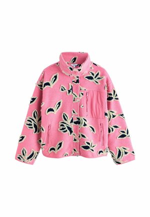 BUTTON THROUGH BORG - Chaqueta fina - pink floral
