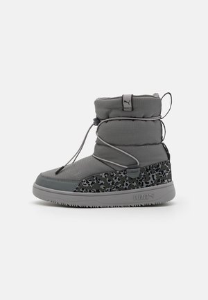 Puma SNOWBAE ANIMAL - Snowboot/Winterstiefel - mineral gray/black