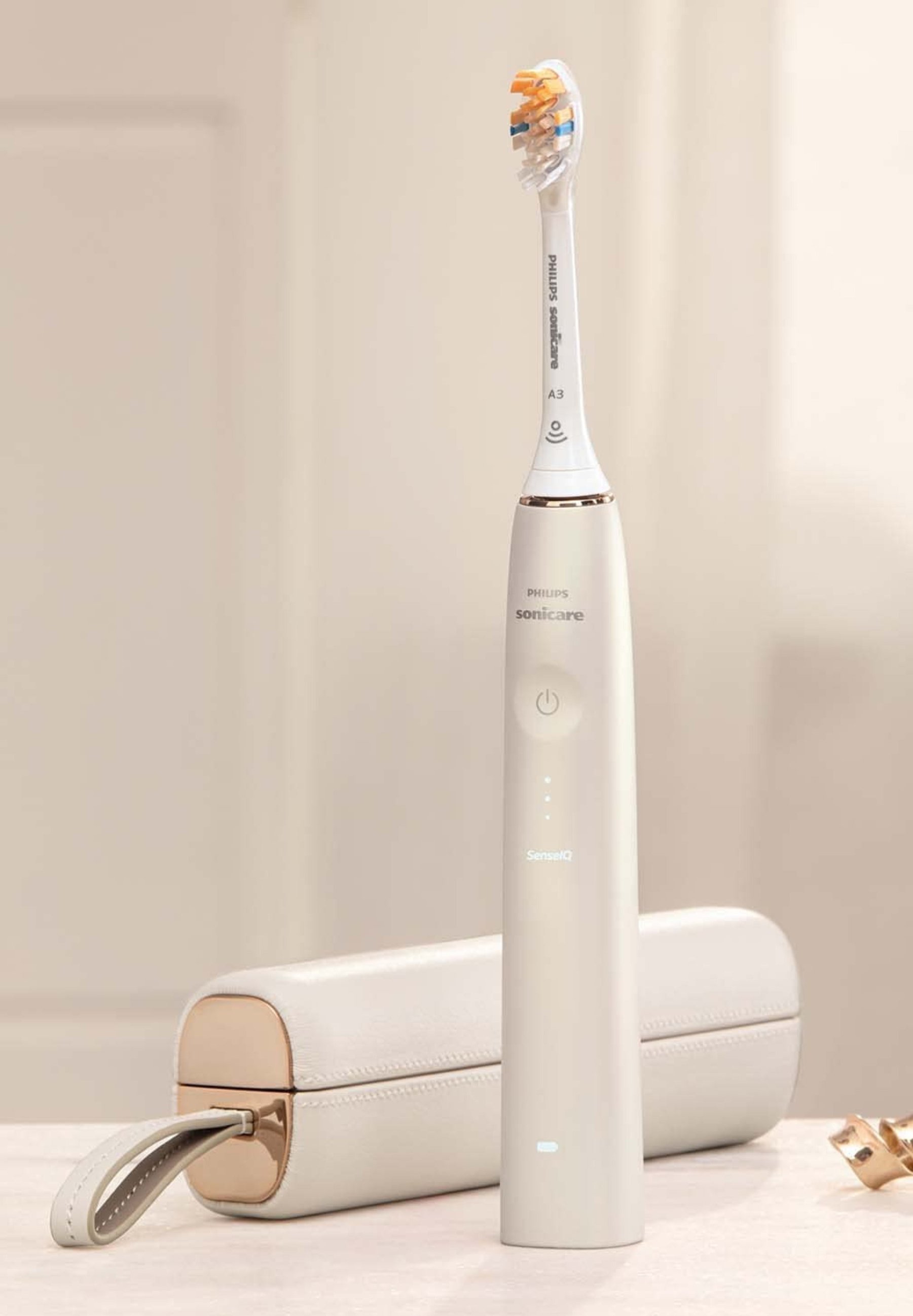 Philips SONICARE 9900 PRESTIGE - Electric toothbrush - gold/gold
