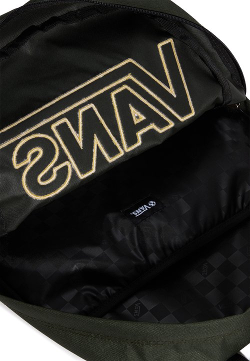 Vans OLD SKOOL DROP - School bag - dark green — foto 4