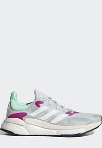adidas Performance SOLAR BOOST - Scarpe da corsa su strada - dash grey metalic   pulse mint