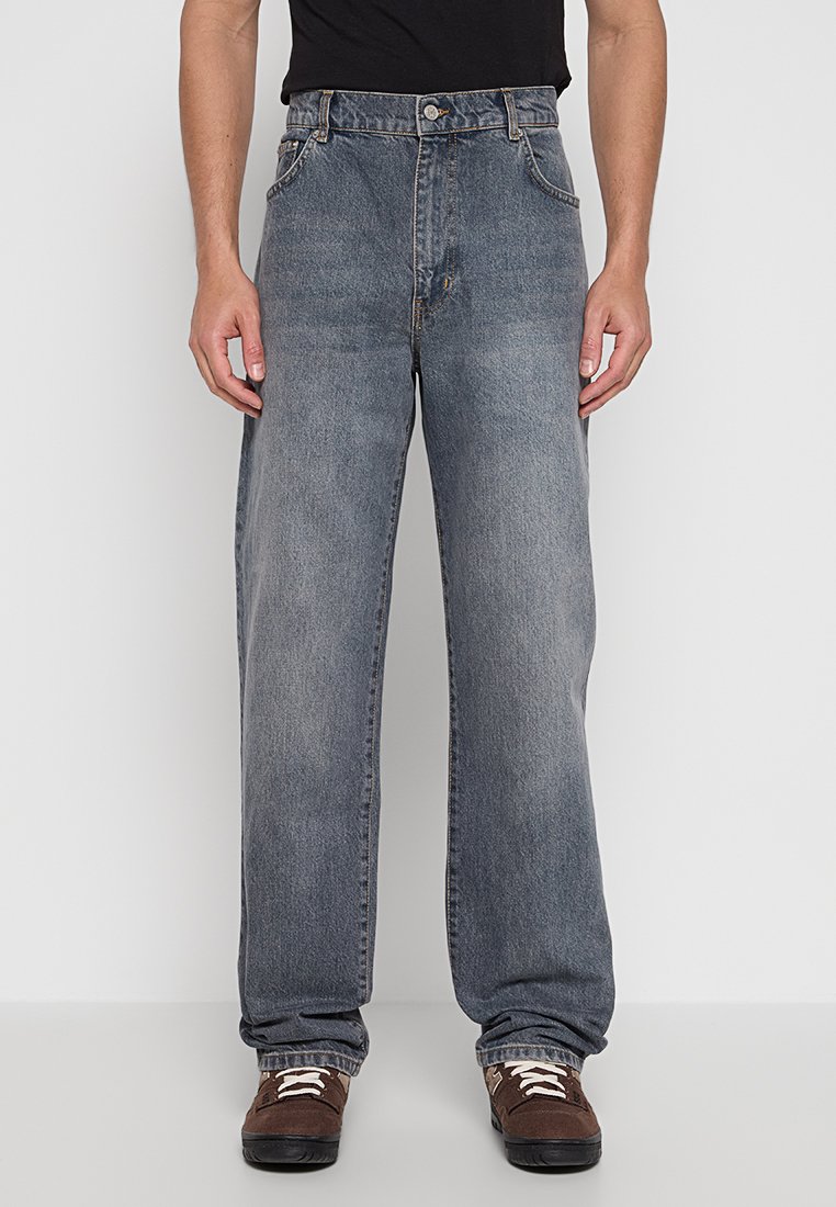 Woodbird Wijde jeans blauwgrijs Woodbird Wijde jeans blauwgrijs