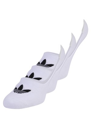 adidas Originals, NO SHOW 3 PACK - Pedulini - white/black