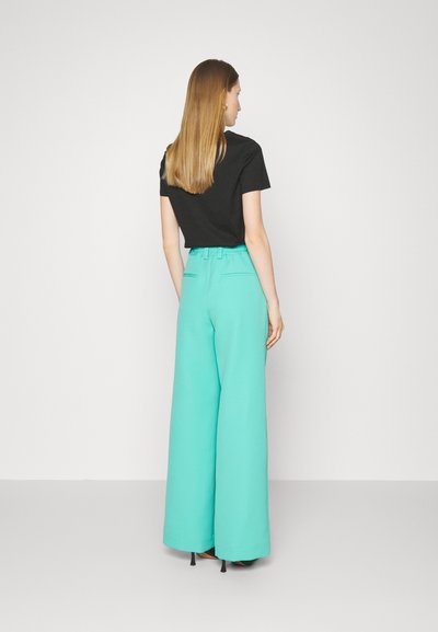 AKNVAS ELIN ELASTIC WAISTBAND PANT - Trousers - atlantis