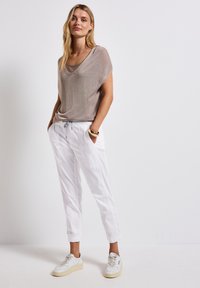 Street One Pantalon de survêtement - weiß