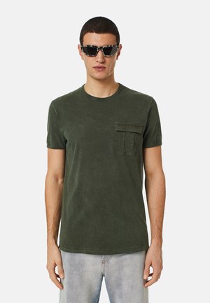 DIERINGY - T-shirt con stampa - dark green